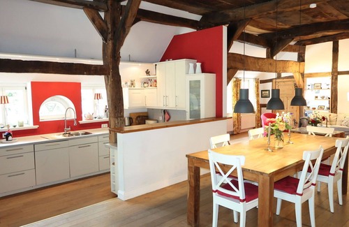 Sandbostel House | Wonderful private villa for 6 people with WIFI and pets allowed