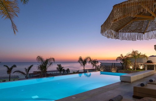 Prassonissi Villa | Wonderful private villa for 8 guests with WIFI, A/C, private pool, TV, balcony and parking