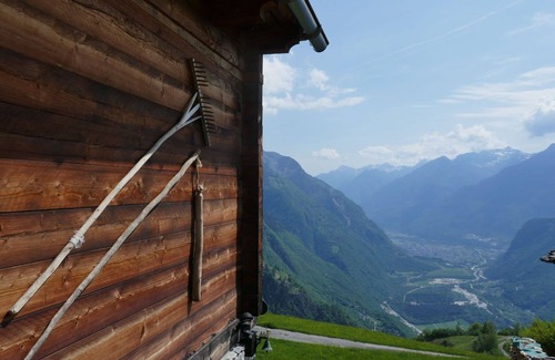 Malvaglia-dagro House | Wonderful private villa for 6 guests with TV, patio, pets allowed and panoramic view