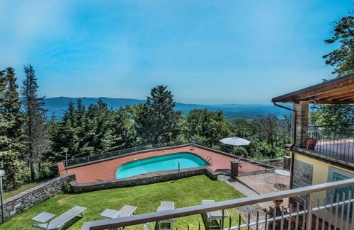 Neri House | Wonderful private villa for 8 people with WIFI, private pool, TV, terrace and panoramic view