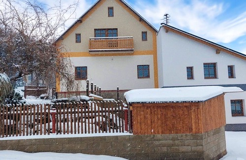 Cerny Dul Villa | Wonderful private villa for 15 guests with WIFI, TV, balcony and pets allowed