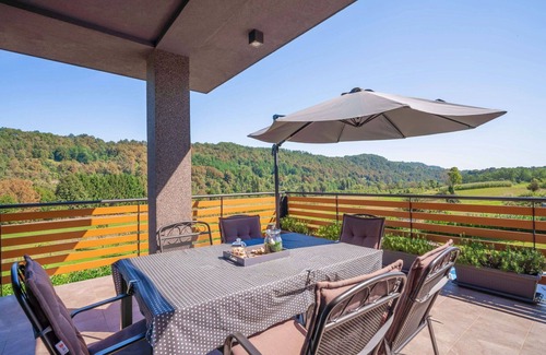 Presika House | Wonderful private villa with A/C, hot tub, private pool, WIFI, TV, terrace, panoramic view, parking