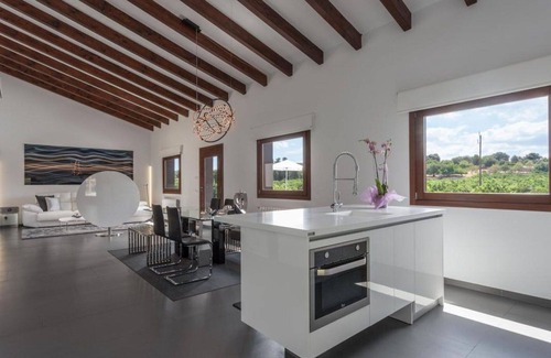 Llubi House | Wonderful private villa with A/C, WIFI, private pool, TV, patio, panoramic view and parking