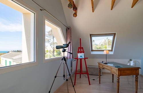 Plouarzel House | Wonderful private villa for 6 guests with WIFI, TV, terrace and parking