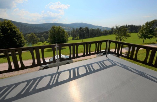 Vitkovice House | Wonderful villa for 6 people with WIFI, TV, terrace, pets allowed, panoramic view and parking