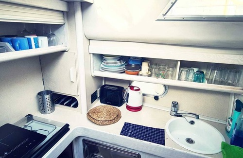 Diagonal Mar i el Front Maritim del Poblenou Boat Rental | WONDERFUL YACHT APARTMENT IN BARCELONA - YOUR COSY PLACE TO STAY