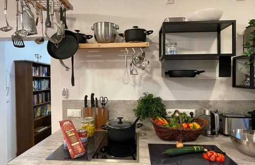 Loschwitz Condo | Wonderfully quiet vacation apartment with terrace, fireplace and sauna