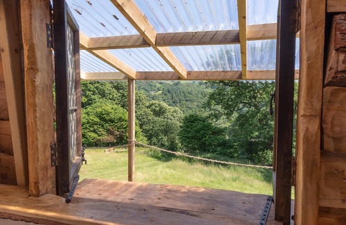 Abergele RV Rental | Wood Cabin & 4 Large Bell Tents - Hapus Hideaway