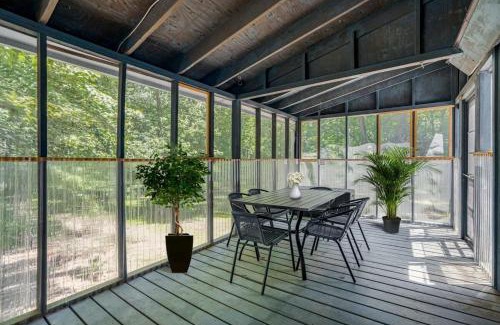 The Woods Ski Chalet | Wooded Chalet w Hot Tub & Indoor Pool, Gym Access