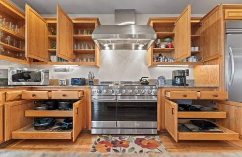 Kingswood Estates House | Wooded Escape in Tahoe Vista | Private Hot Tub