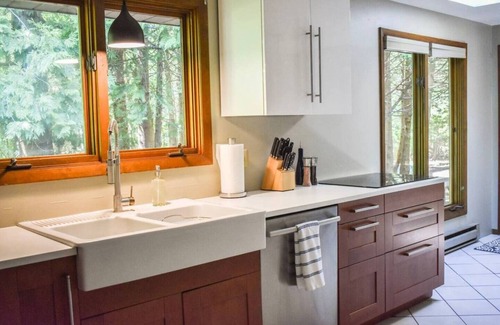 Sister Bay House | Wooded Sister Bay Retreat, Walk to town, Firepit