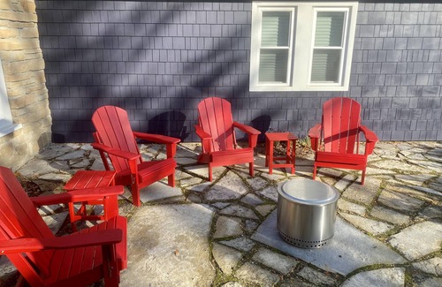 Sister Bay House | Wooded Sister Bay Retreat, Walk to town, Firepit