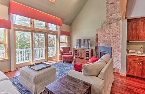 Grantham House | Wooded Waterfront Grantham Home Less Than 10 Mi to Ski!