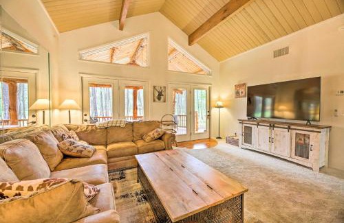 Pinetop House | Wooded Yard, Gas Grill Lush Pinetop Retreat