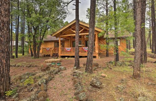 Pinetop House | Wooded Yard, Gas Grill Lush Pinetop Retreat