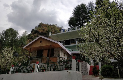 Kullu Cottage | Wooden Cottage in middle of an apple orchard