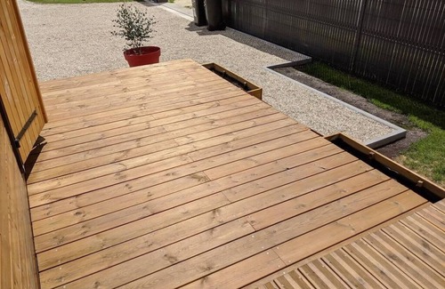 Vendays-Montalivet House | Wooden house with terraces