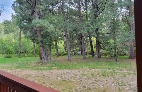 Ruidoso Apartment | Woodland river location with all the nature, none of the stress!