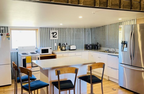 Lowburn House | Woolshed converted into 4 bedroom accommodation.