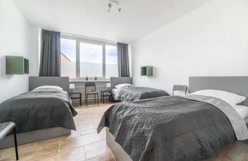 Wesel Apartment | WORKERS HOME F17 - Wohnung mit 3 Schlafzimmern für 6 Personen