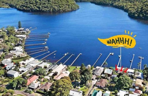 Woy Woy Bay House | Woywoy · PrivateJetty Kayak Pets allow Nest Woy Woy Bay