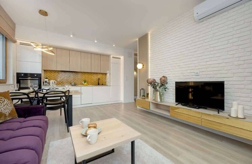 Mokotow Apartment | Wynalazek 3C | Modern Apartment | Parking