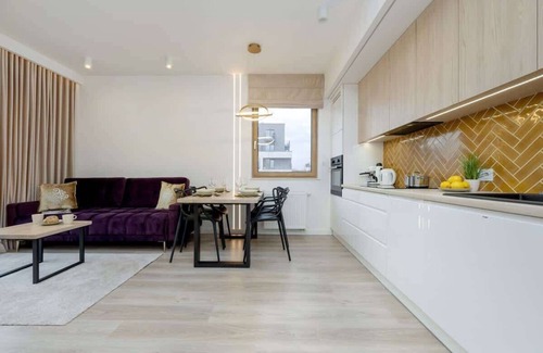 Mokotow Apartment | Wynalazek 3C | Modern Apartment | Parking