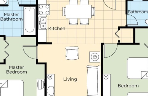Hancock Condo | Wyndham Bentley Brook 2 Bedroom Deluxe, In & Out Ski Resort at Jiminy Peak