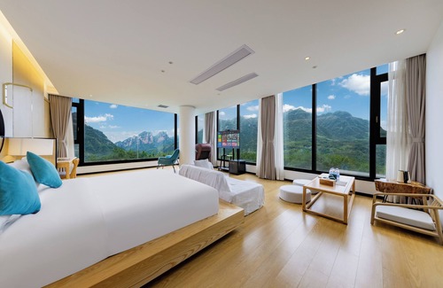 Yongding Resort | XMAN Sunrise Peaks Resort-Sky Mirror Infinity Pool
