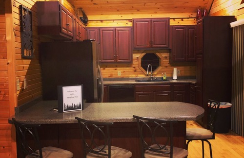 Munising Cabin | Year-Round Cabin Rental ~ Gorgeous Lakefront Property Nestled In The Woods