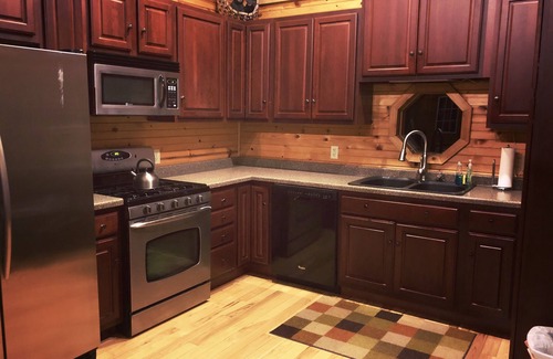 Munising Cabin | Year-Round Cabin Rental ~ Gorgeous Lakefront Property Nestled In The Woods