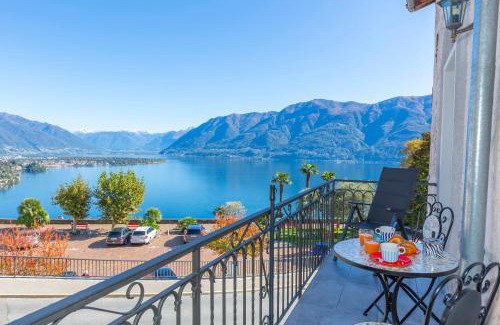 Ronco sopra Ascona Apartment | Yellow View Apartment - Happy Rentals