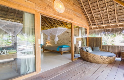 Rote Island House | Yoga Garden Bungalow on Rote Island