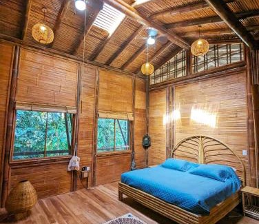 Ballena House | Yogachal Vista Mar Bamboo House in the Jungle