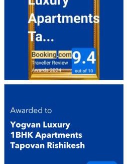 Tapovan Apartment | Yogvan Luxury 1BHK Apartments Tapovan Rishikesh