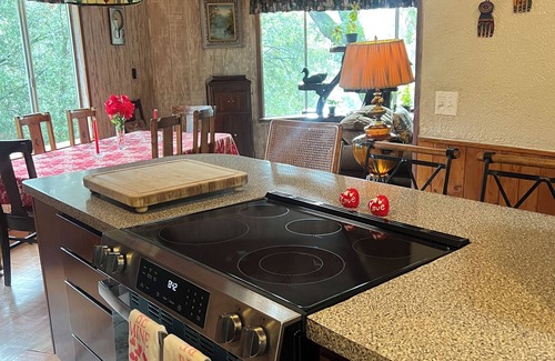 Yosemite Forks House | Yosemite Southgate Waterfront Cabin 3 Bdrm Bass Lake Oakhurst Spa pets Specials!