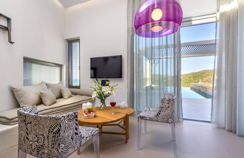 Kissamos Villa | Youphoria Villa, Villa Abyss with magnificent sea views private infinity pool