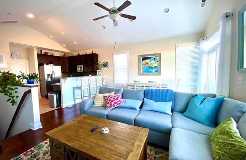 Surf City House | Your family will be close to everything when you stay at this centrally-located beach oasis
