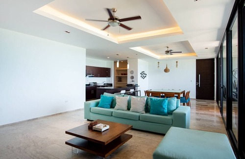 Chicxulub Puerto Apartment | Your home on the beach: beauty, comfort and tranquility!