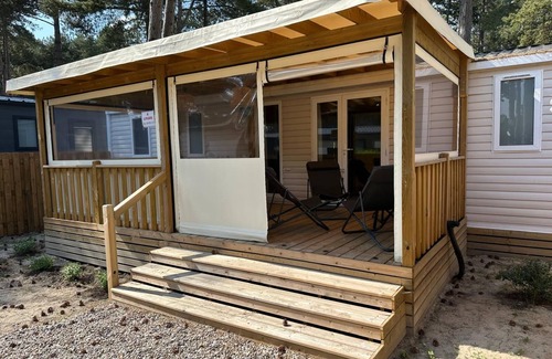 Quend House | Your mobile home with covered terrace and barbecue is waiting for you this summer.