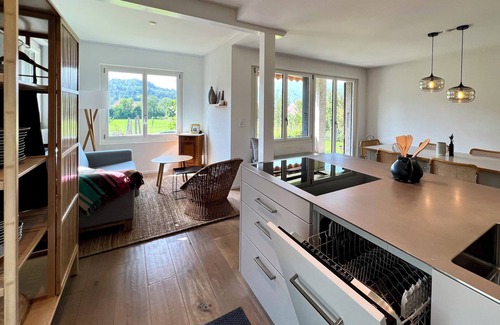 Steffisburg House | Your own 2BR house: free parking, quiet, Thun 15', any Swiss attraction in 2h!