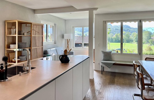 Steffisburg House | Your own 2BR house: free parking, quiet, Thun 15', any Swiss attraction in 2h!