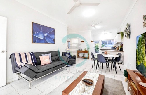 Alawa Apartment | Zen Hideaway: Cozy 2BR Haven ~ Office ~ Dual Patio