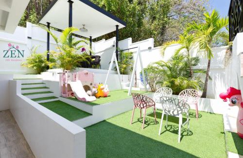 Rawai Villa | Zen Luxury Villa Phuket 4BR-3BA, Mineral immersion pool, dedicated children's zone, Smart tech, Spacious rooftop, commanding mountain views