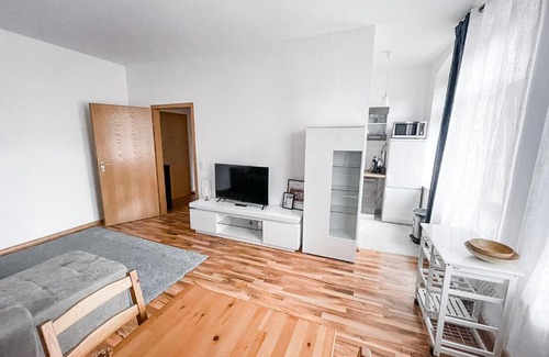 Chemnitz Apartment | Zentrum, 4Personen, privater Parkplatz, WiFi, modern, ruhig