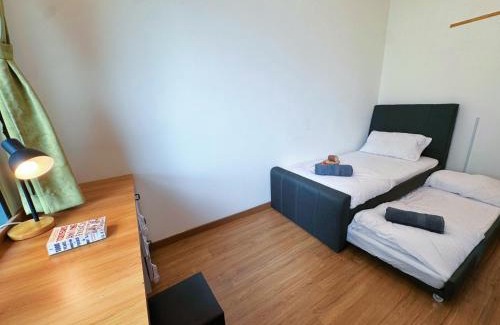 Bukit Jalil Apartment | Zeta Residence At One South with City View n Private Lift, Seri Kembangan Selangor