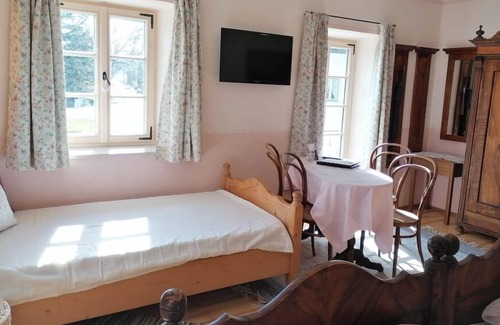 Hoslwang Apartment | Zimmer Stubn Kammer, Süd-/ostseite mit Balkon, 1. Etage, 23 qm