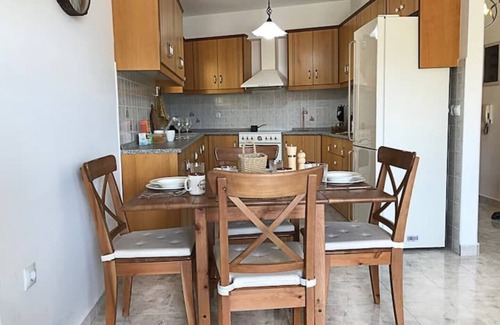 Karpathos Apartment | Zoe's House w/Panoramic View 2 BR AC 5min Walk DT