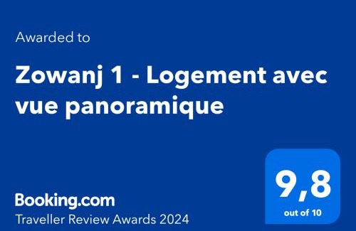 Le Robert Villa | Zowanj 1 - Logement avec vue panoramique