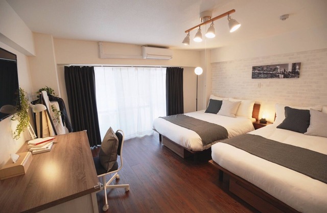 暮。新宿 Shinjuku Stay SaWa 204 - Nordic Style 2 Bedroom